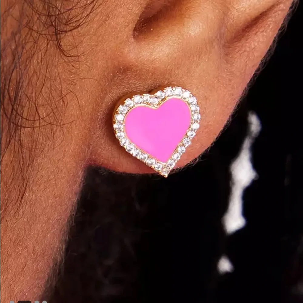 Kate Spade NWOT Take Heart Studs
